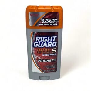 NEW Right Guard Total Defense 5 Power Stripe MAGNETIC Antiperspirant Deodorant